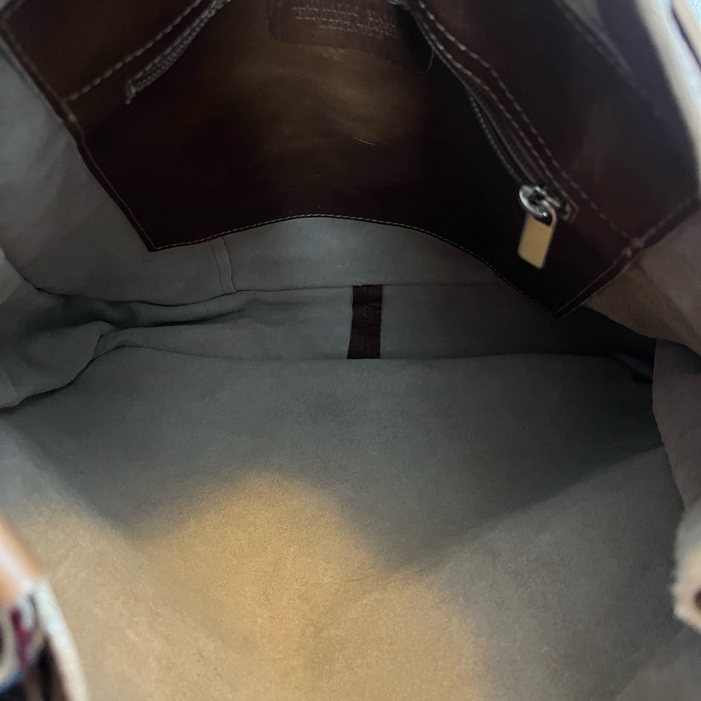 Maurizio Taiuti Brown leather with Studs Women's Bag - Picture 8 of 10